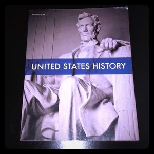 United States History Book 5th Edition ISBN in pic